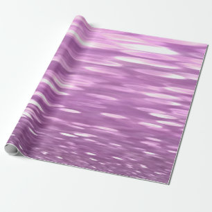 Abstracte #3: Lila Shimmer Cadeaupapier