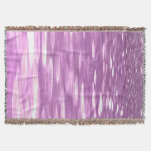 Abstracte #3: Lila Shimmer Deken