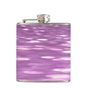 Abstracte #3: Lila Shimmer Heupfles