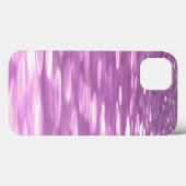 Abstracte #3: Lila Shimmer Hoesje-Mate iPhone Case (Achterkant (horizontaal))