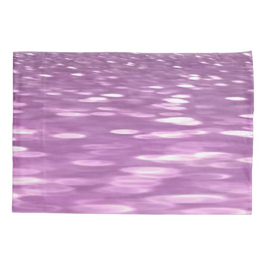 Abstracte #3: Lila Shimmer Kussensloop (Achterkant)