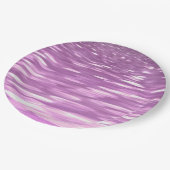 Abstracte #3: Lila Shimmer Papieren Bordje (Gekanteld)