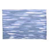Abstracte #3: Powder blue shimmer Kussensloop (Voorkant)