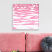 Abstracte #3: Roze shimmer Canvas Afdruk (Insitu (Woonkamer))