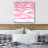 Abstracte #3: Roze shimmer Canvas Afdruk (Insitu (Slaapkamer))