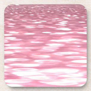 Abstracte #3: Roze shimmer Drankjes Onderzetter