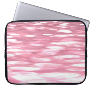 Abstracte #3: Roze shimmer Laptop Sleeve