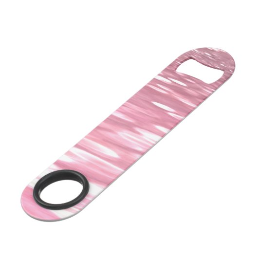 Abstracte #3: Roze shimmer Speed Flessenopener (Voorkant Gekanteld)
