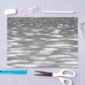 Abstracte #3: Zilver grijze shimmer Tissuepapier (Craft)