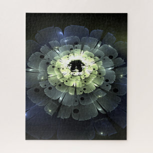 Abstracte 3D fractale ventilator Legpuzzel