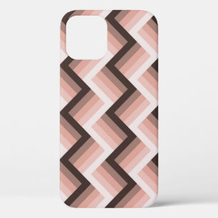 Abstracte 3D Stripe Naadloos iPhone 12 Hoesje