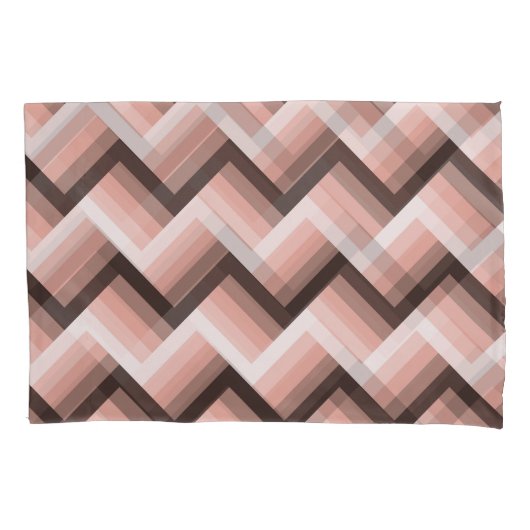 Abstracte 3D Stripe Naadloos Kussensloop (Voorkant)