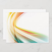 Abstracte aanbesteding 2 kaart (Voorkant / Achterkant)