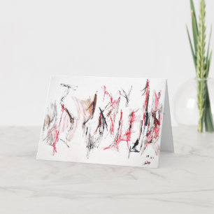Abstracte Aanmoediging "Dagelijkse Liefde" kaart