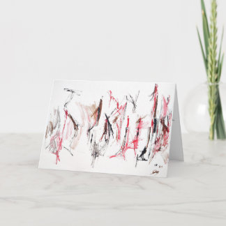 Abstracte Aanmoediging "Dagelijkse Liefde" kaart