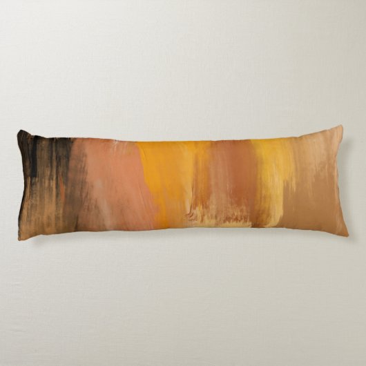 Abstracte aardbodem lichaamskussen (Achterkant)