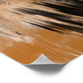 Abstracte aardbodem poster (Hoek)