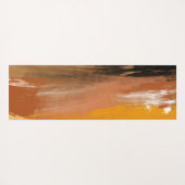 Abstracte aardbodem yogamat (Achterkant (horizontaal))