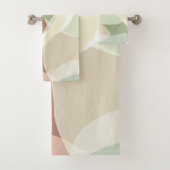 Abstracte aardheid bad handdoek (Insitu)