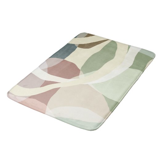 Abstracte aardheid badmat (Gekanteld)