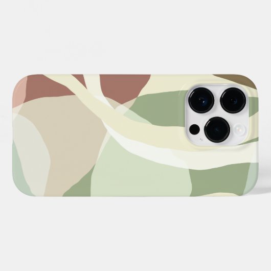 Abstracte aardheid Case-Mate iPhone case (Achterkant (horizontaal))