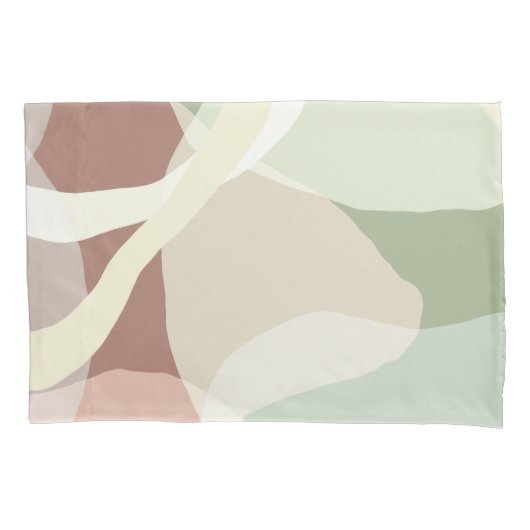 Abstracte aardheid kussensloop (Voorkant)