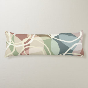 Abstracte aardheid lichaamskussen