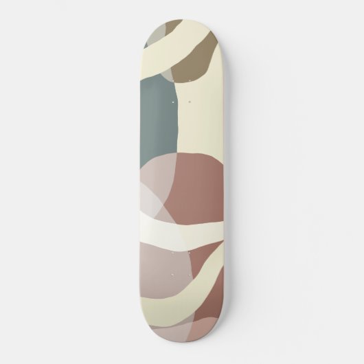Abstracte aardheid skateboard (Voorkant)