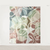 Abstracte aardheid wandkleed (Voorkant)