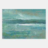 Abstracte  Abstracte strand kust Inpakpapier Vel (Voorkant 2)