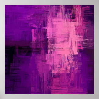 Abstracte achtergrond. 2d illustratie. Digitale ac Poster