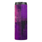 Abstracte achtergrond. 2d illustratie. Digitale ac Thermosbeker (Achterkant)