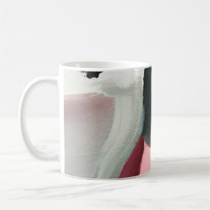 Abstracte achtergrond. Abstracte kunstachtergrond Koffiemok