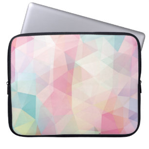 abstracte achtergrond bestaande uit trianglesbackg laptop sleeve