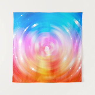 abstracte achtergrond: briljante cirkels achtergro wandkleed