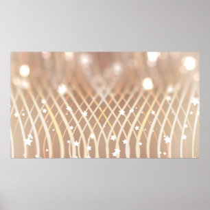 Abstracte achtergrond. bruine achtergrond met golv poster