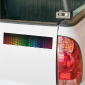 Abstracte achtergrond bumpersticker (Op Truck)