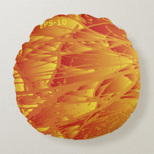 Abstracte achtergrond. Creatieve achtergrond. Rond Kussen