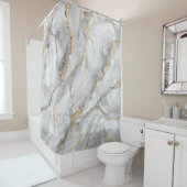 abstracte achtergrond, creatieve textuur van white douchegordijn (In situ)