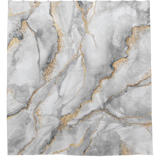 abstracte achtergrond, creatieve textuur van white douchegordijn (Voorkant)