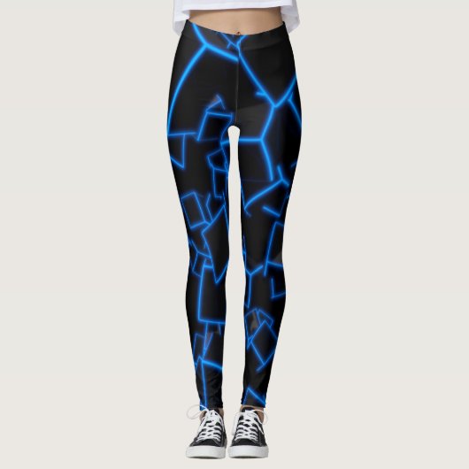 Abstracte achtergrond Cubs Leggings (Voorkant)