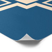  abstracte achtergrond. Decoratief behang Poster (Hoek)