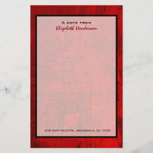 Abstracte achtergrond dieprode, bijtende textuur briefpapier