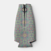 Abstracte  achtergrond flesjeskoeler (Achterkant)