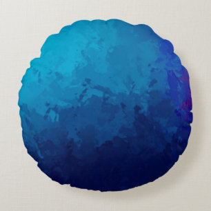 Abstracte achtergrond geborsteld geschilderd. Bors Rond Kussen