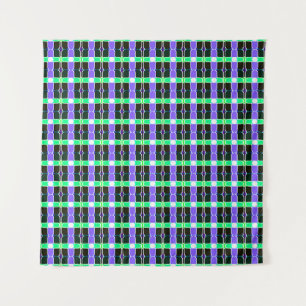 abstracte achtergrond, gekleurd tartaanpatroon, mo wandkleed