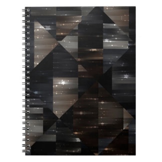 abstracte achtergrond. grijze mozaïekafbeelding di notitieboek