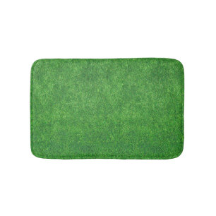 Abstracte achtergrond groene grastextuur badmat