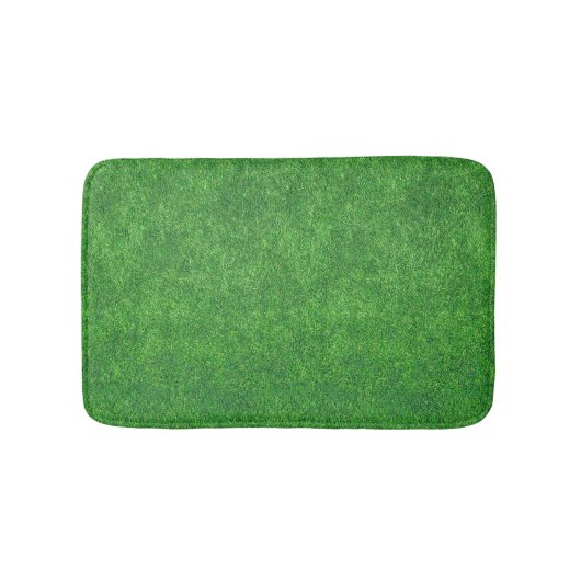 Abstracte achtergrond groene grastextuur badmat (Voorkant)