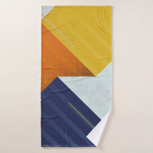 Abstracte achtergrond. Grunge textuur. Driehoeksge Badhanddoek
